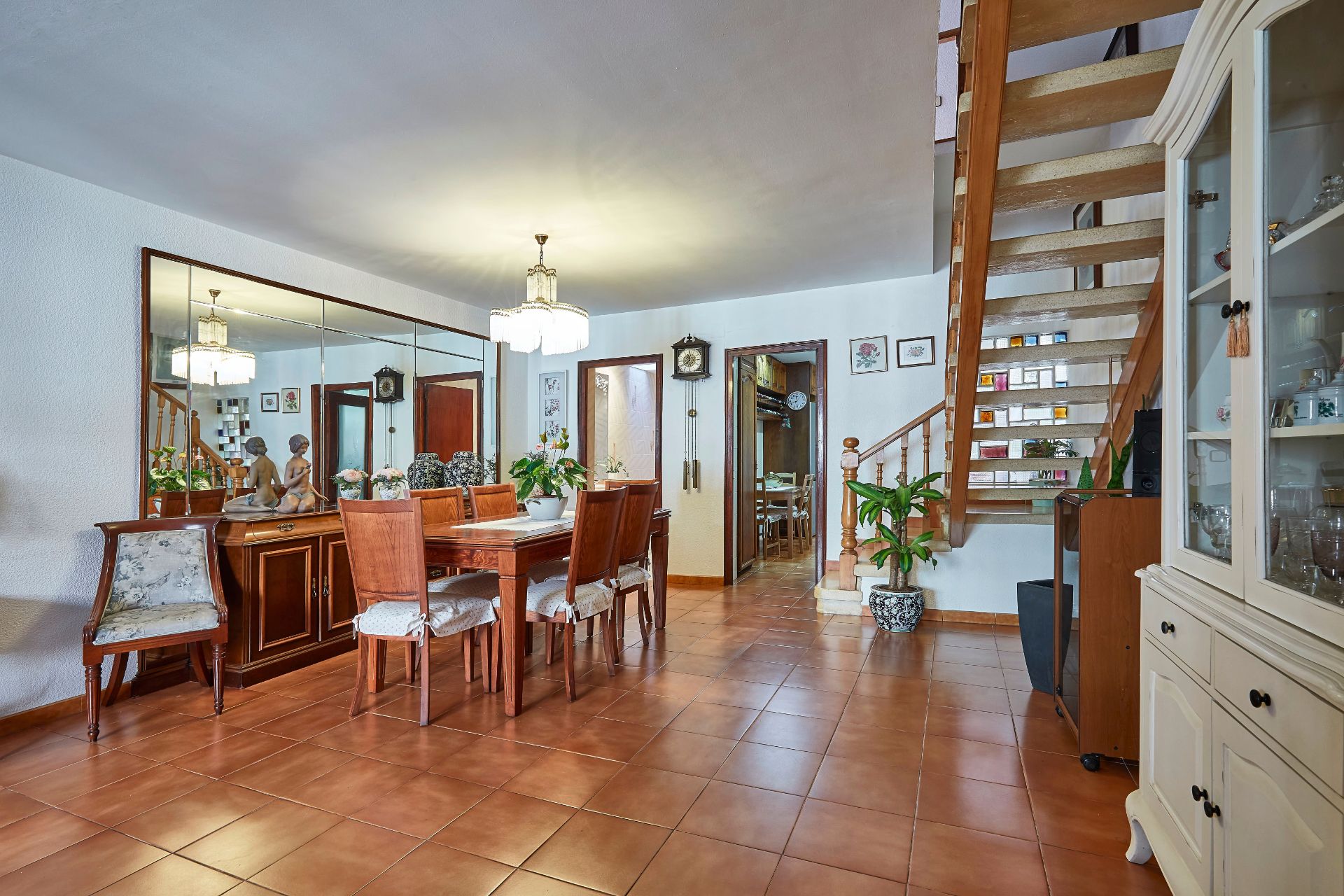 Dining room of Single-family semi-detached for sale in Vilassar de Mar  with Air Conditioner, Terrace and Storage room
