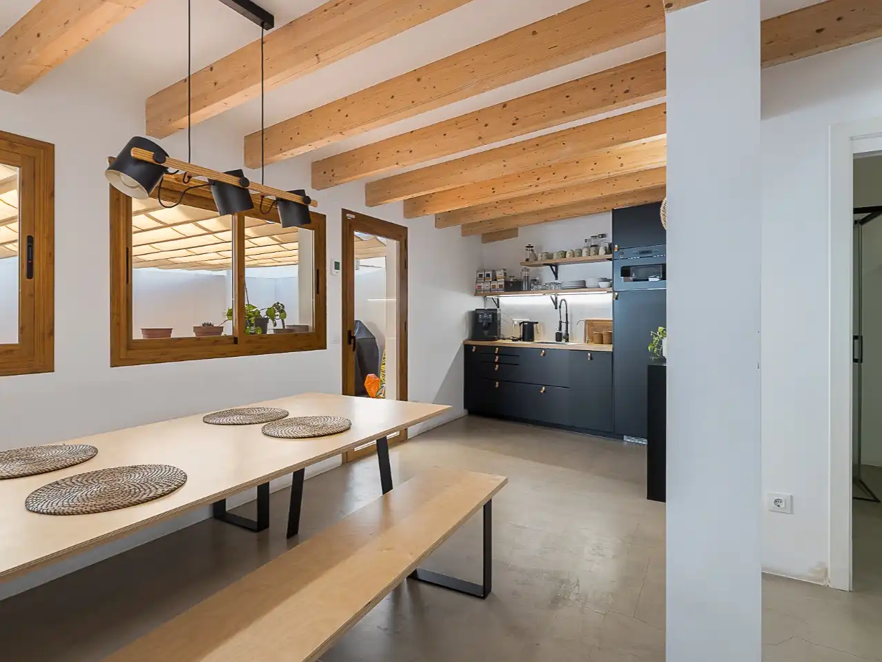 Cocina de Local en venta en  Palma de Mallorca con Aire acondicionado, Calefacción y Parquet