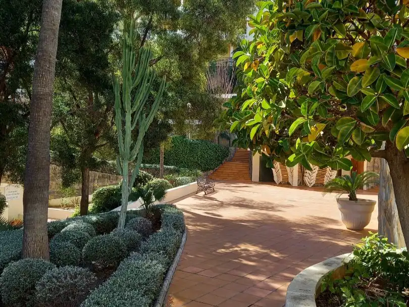 Pis amb jardí de lloguer a Calle el califa 16