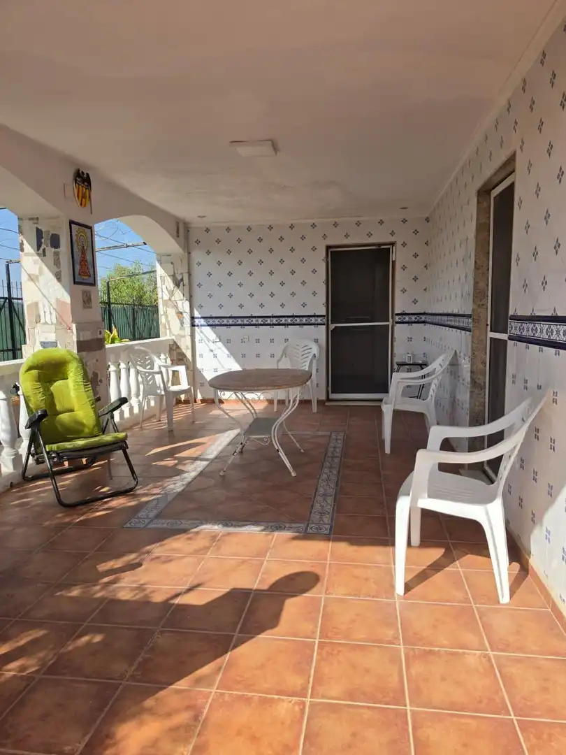Terrassa de Casa o xalet en venda en Llíria amb Aire condicionat, Jardí privat i Terrassa