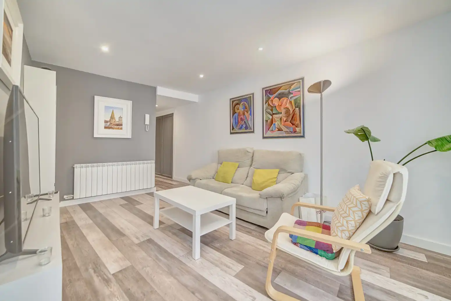 Sala de estar de Casa o chalet en venta en Viana con Calefacción, Amueblado y Balcón