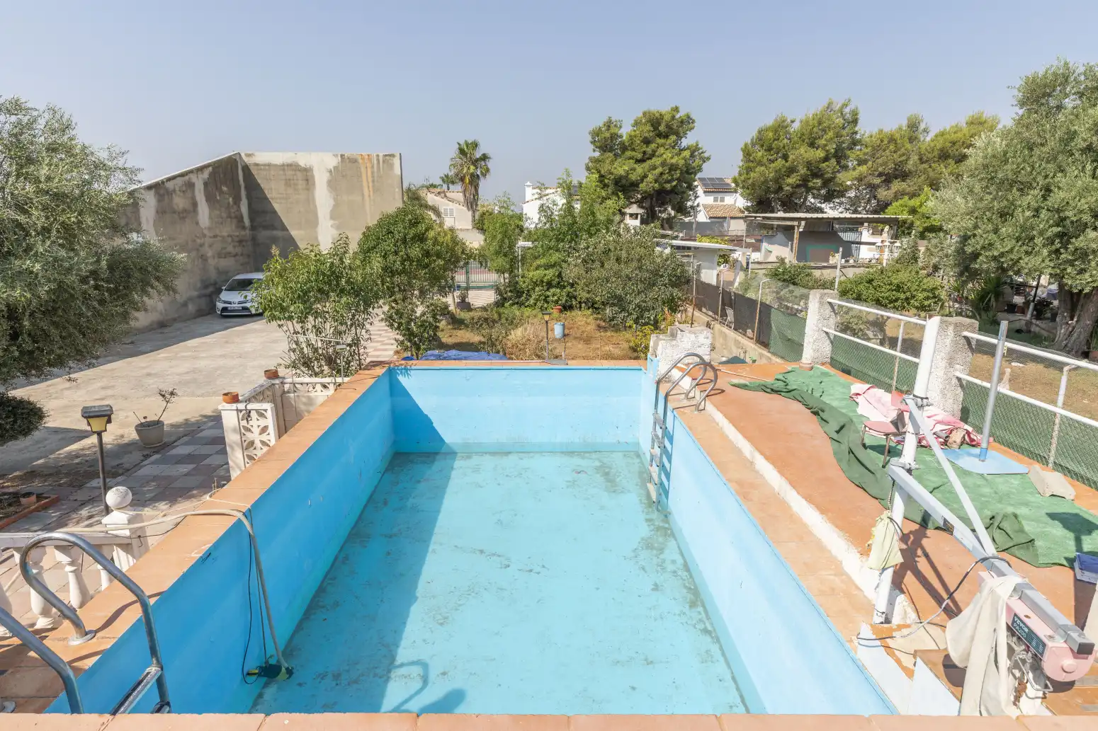 Swimming pool of Houses for sale in Náquera  with Air Conditioner, Heating and Private garden