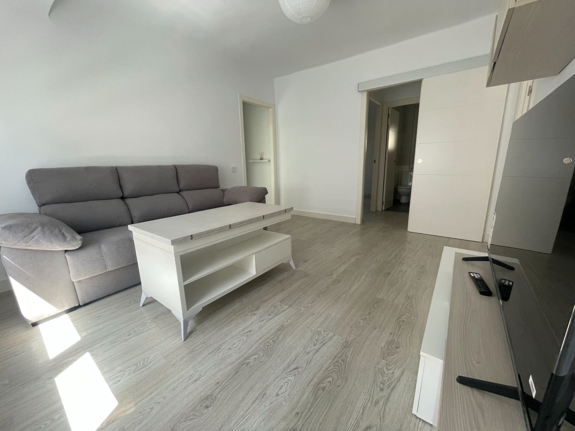 Living room of Flat to rent in Badajoz Capital  with Air Conditioner, Heating and Parquet flooring