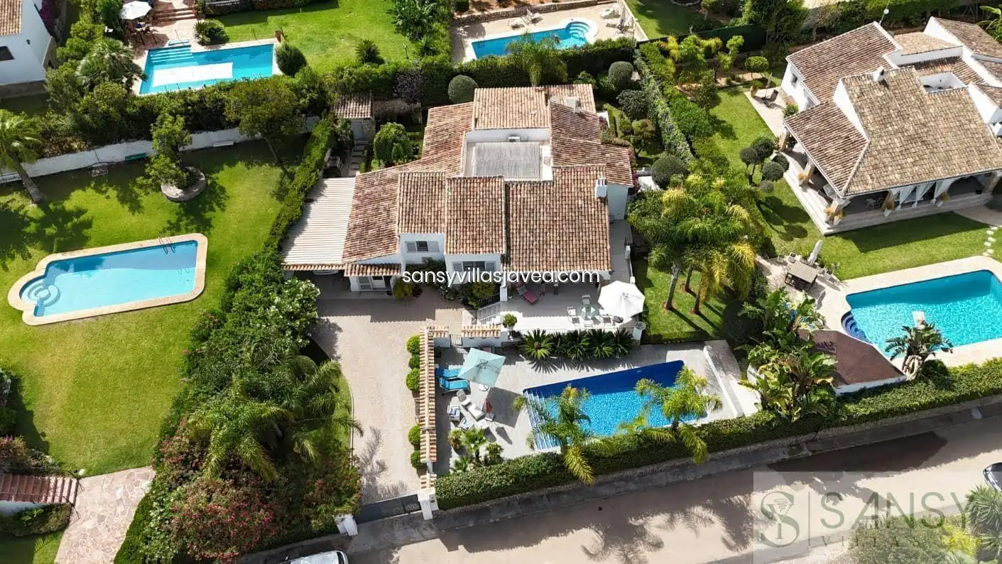Vista exterior de Casa o xalet en venda en Jávea / Xàbia amb Aire condicionat i Traster