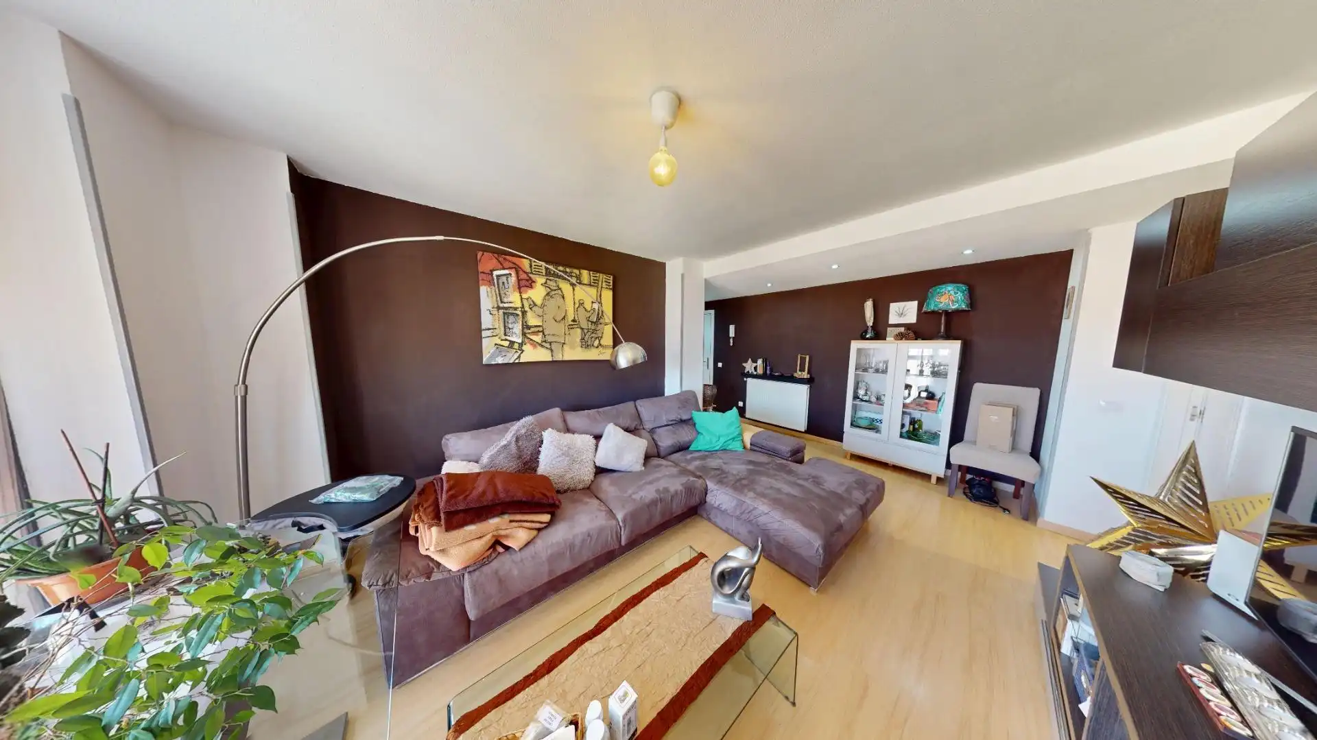 Living room of Flat for sale in El Molar (Madrid)  with Heating, Private garden and Storage room
