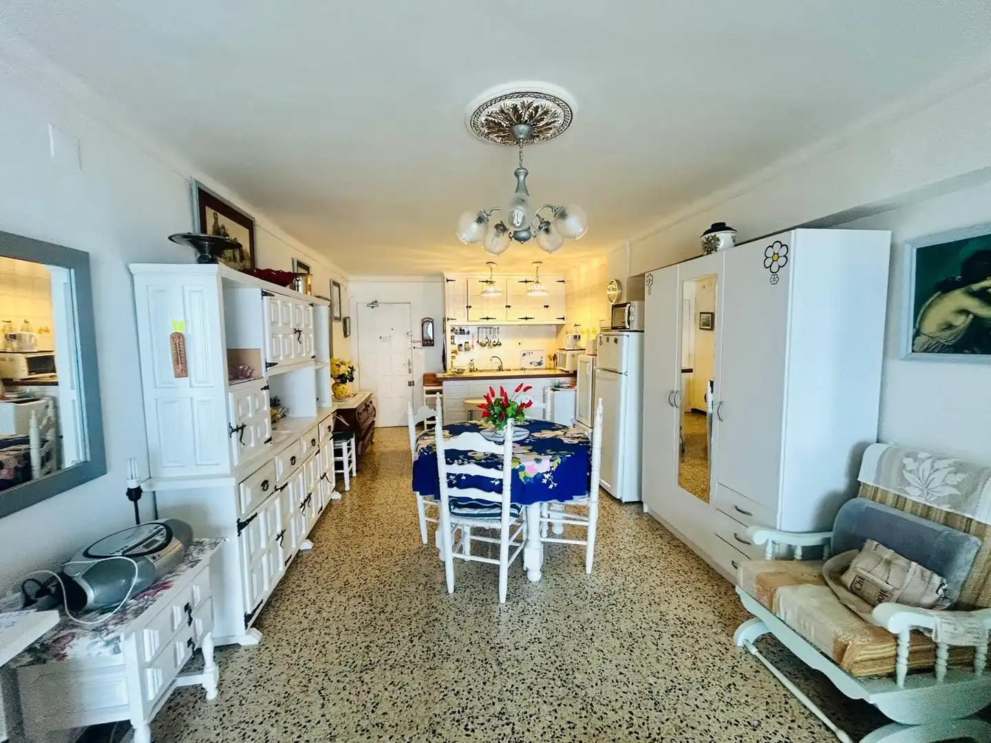 Comedor de Apartamento en venta en Empuriabrava con Amueblado