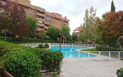 Schwimmbecken von Wohnung zum verkauf in  Toledo Capital mit Klimaanlage, Heizung und Privatgarten