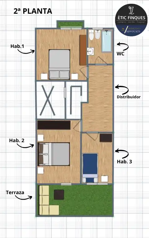Maisonette zum Verkauf in Carrer de ĽAtlàntida, La Maurina