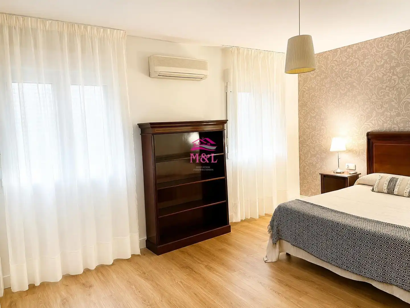 Habitación de Apartamento de alquiler en Mérida con Aire acondicionado, Terraza y Amueblado