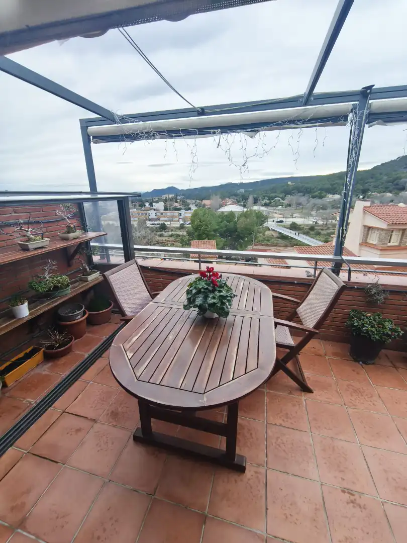 Terraza de Dúplex en venta en Matadepera con Terraza, Trastero y Amueblado