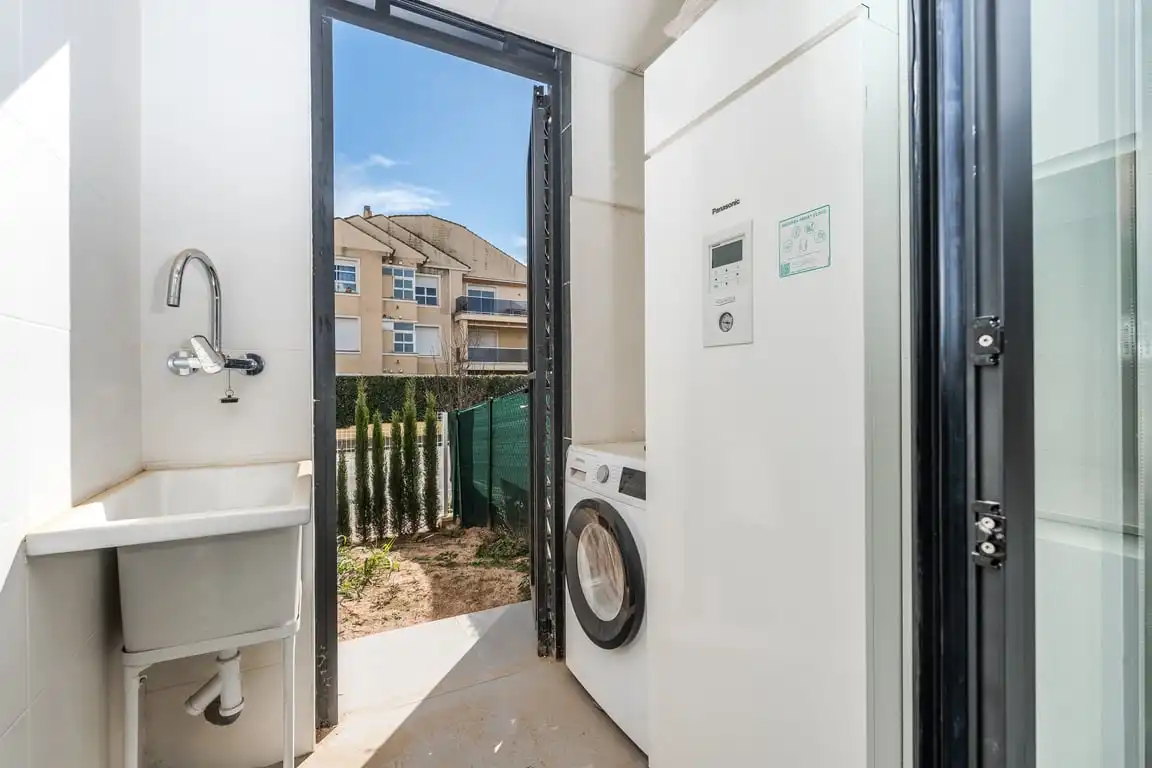Balcony of Flat for sale in Jávea / Xàbia  with Air Conditioner, Private garden and Storage room