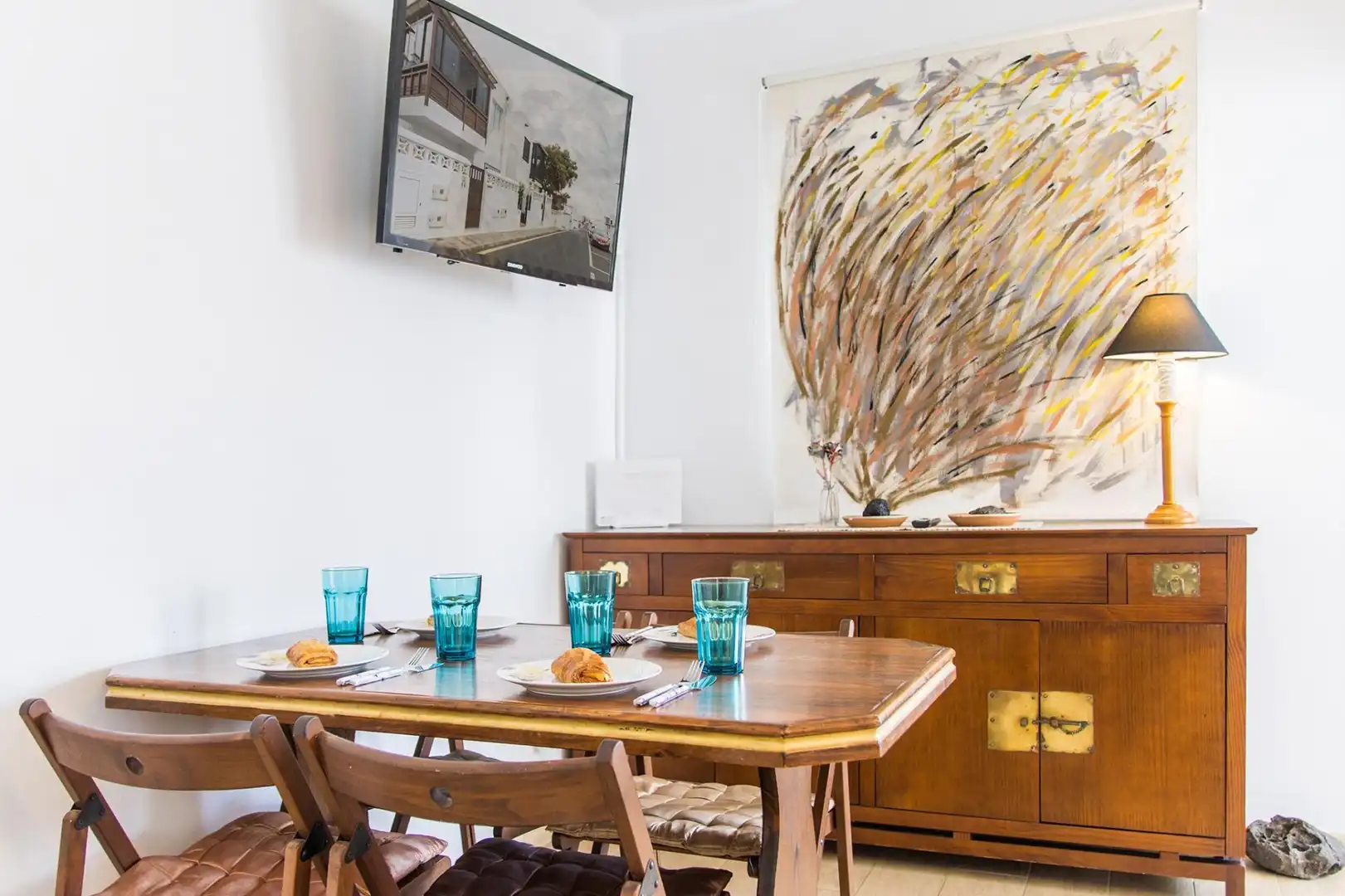 Dining room of Flat for sale in San Bartolomé