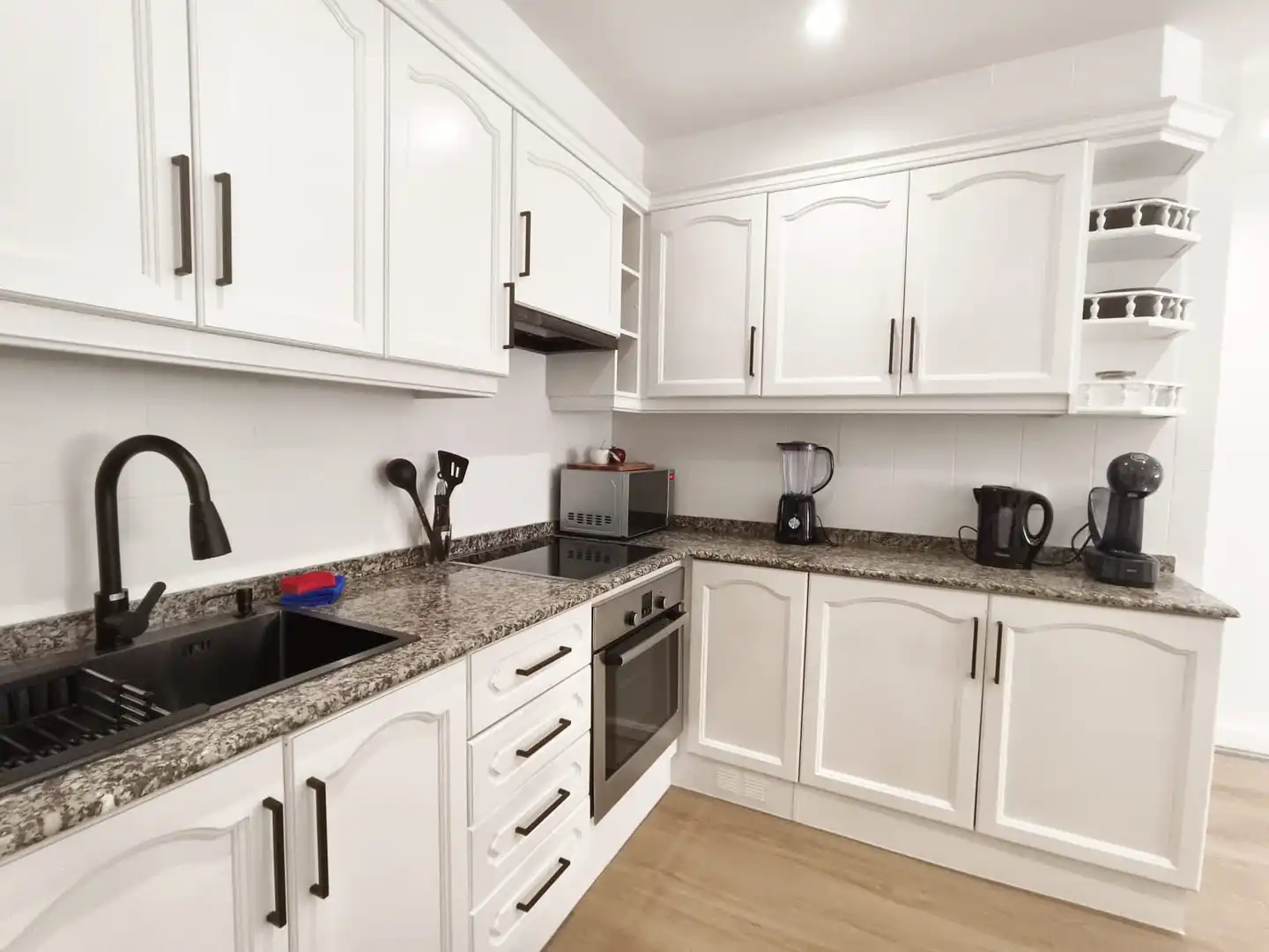 Kitchen of Flat for rent in Castellón de la Plana / Castelló de la Plana  with Furnished, TV and Internet