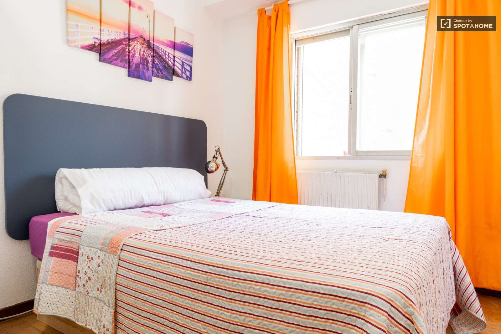 Bedroom of Flat to share in Alcobendas  with Air Conditioner, Heating and Terrace