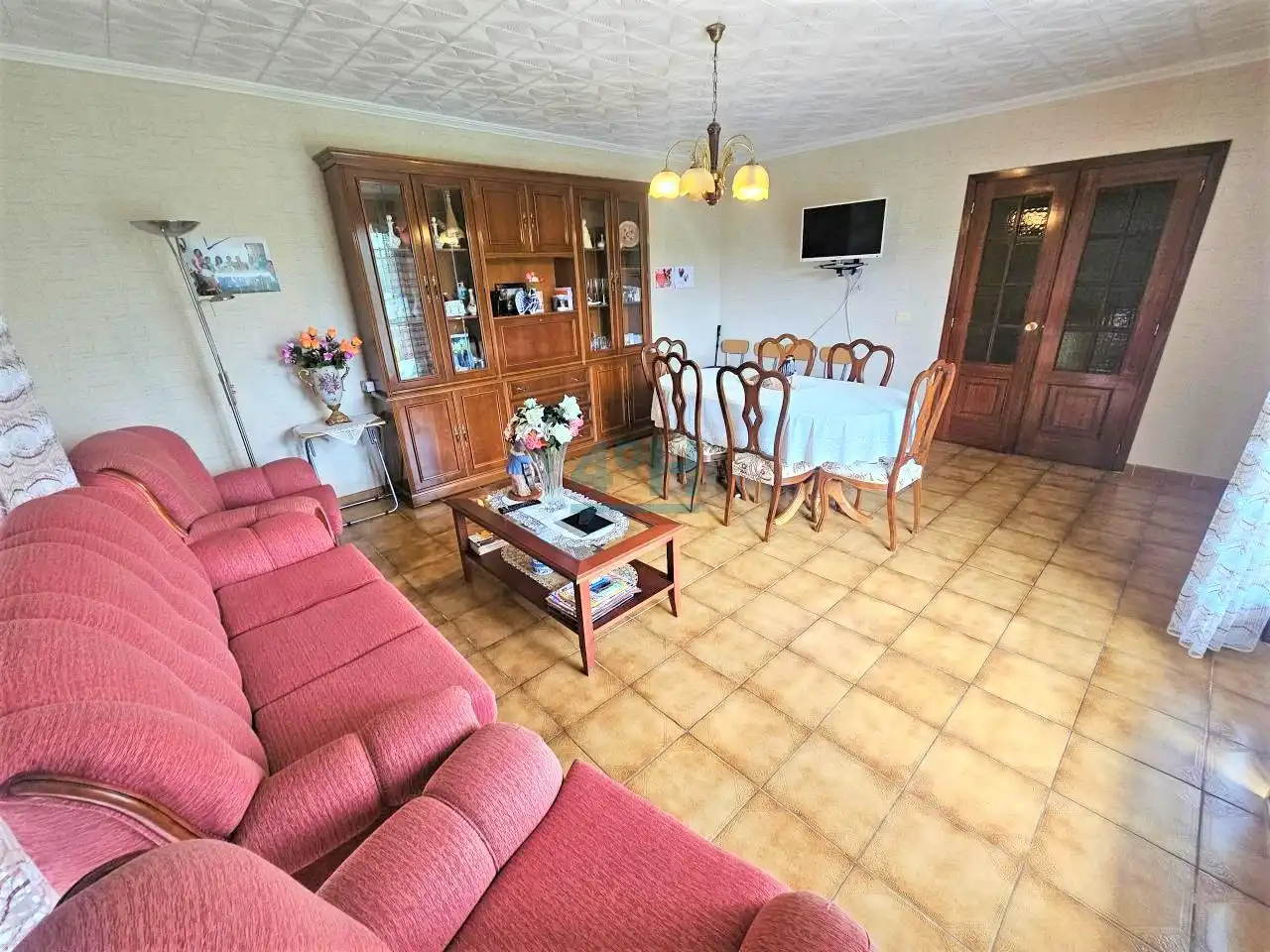Sala d'estar de Casa o xalet en venda en Maside amb Jardí privat i Balcó