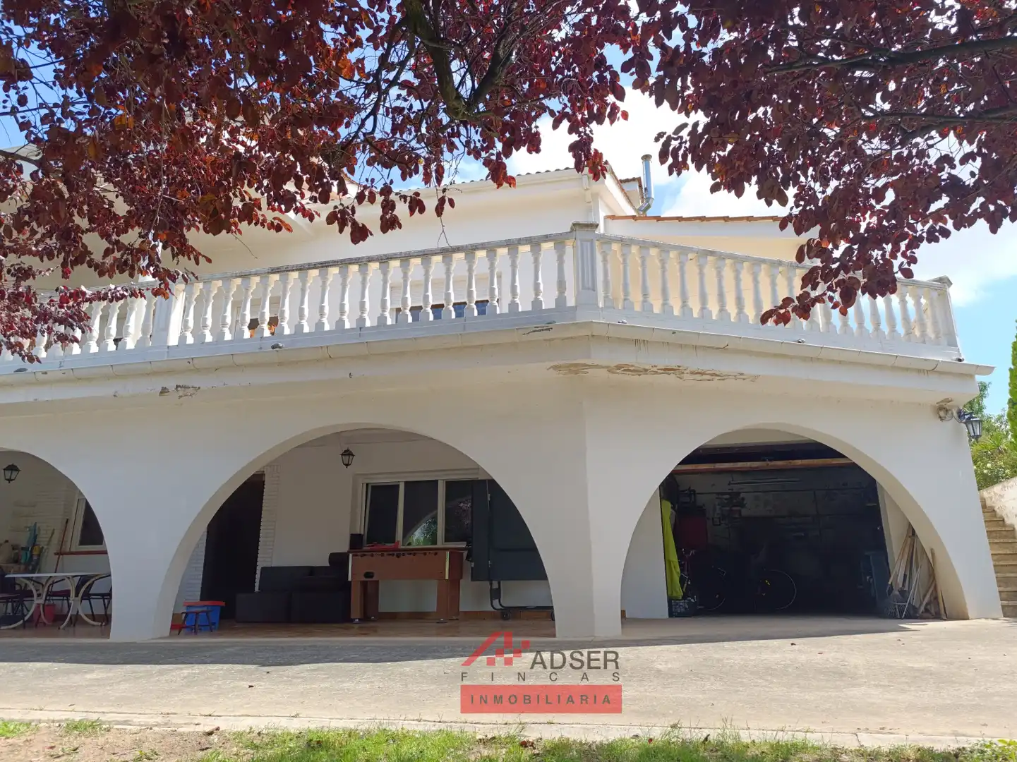 Vista exterior de Casa o chalet en venta en Albelda de Iregua con Jardín privado, Terraza y Trastero