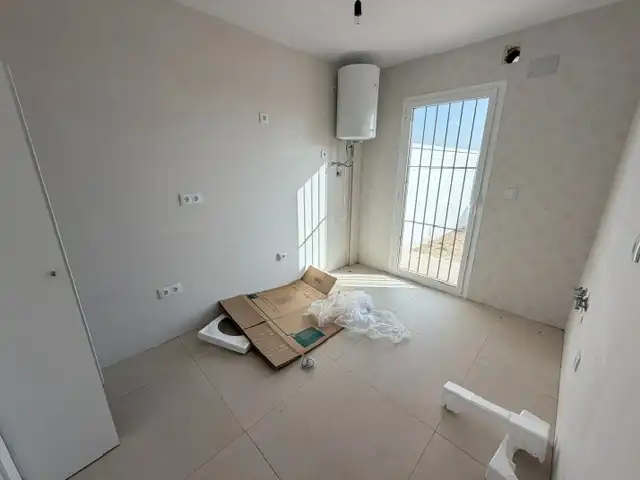 Terrassa de Casa o xalet en venda en Manzanilla amb Jardí privat, Parquet i Balcó