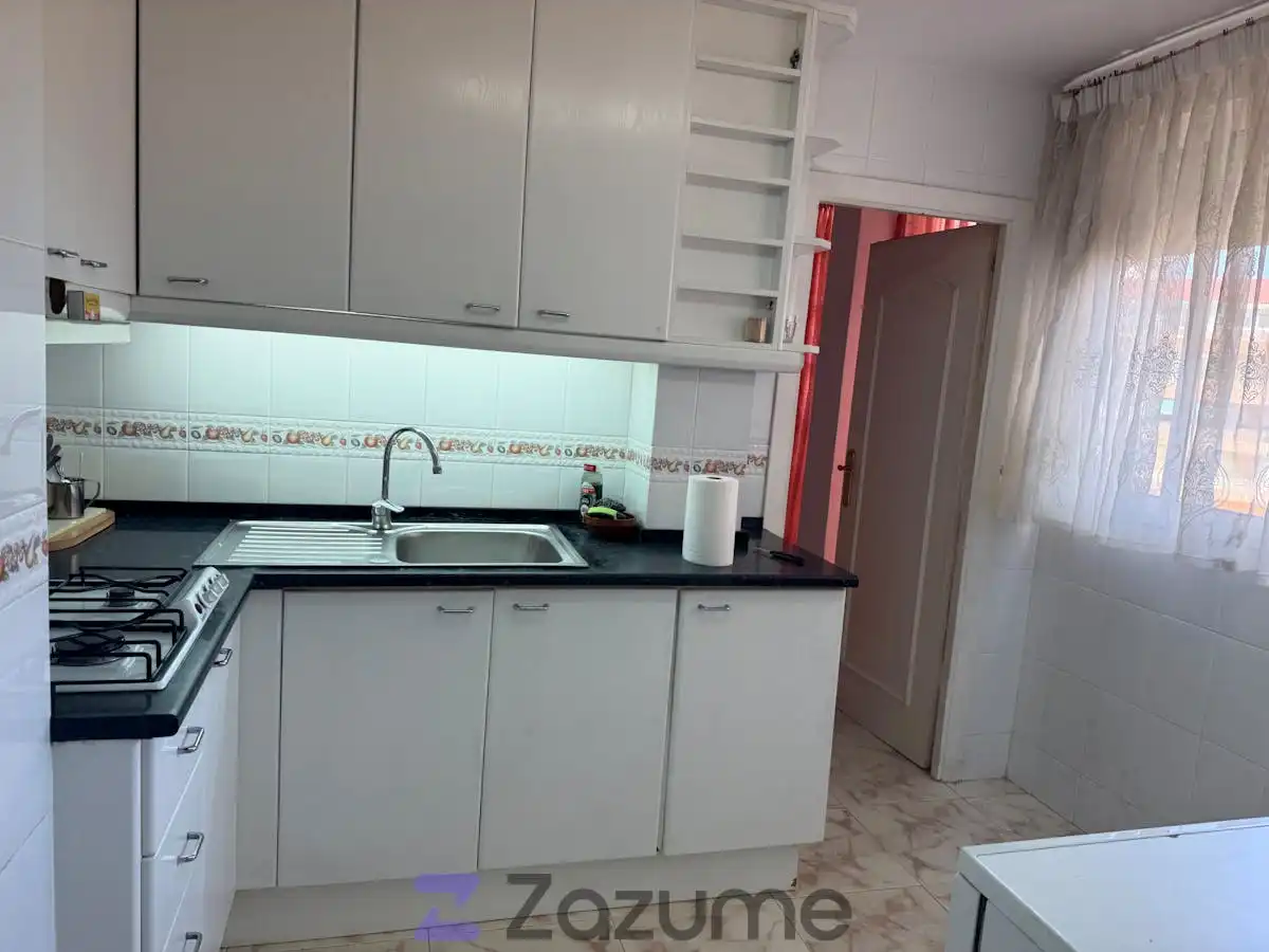 Küche von Wohnung zur Miete in Alicante / Alacant mit Klimaanlage, Terrasse und Möbliert