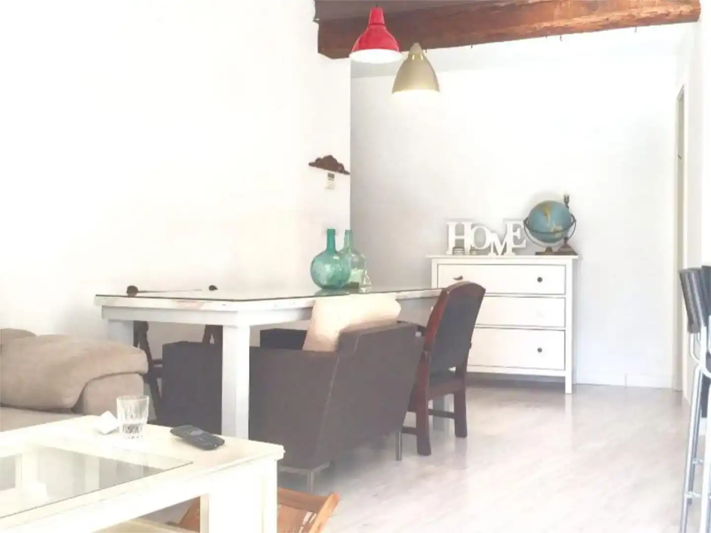 Esszimmer von Wohnung zur Miete in  Zaragoza Capital mit Klimaanlage und Balkon