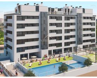 Vista exterior de Àtic en venda en Castellón de la Plana / Castelló de la Plana amb Aire condicionat, Jardí privat i Terrassa