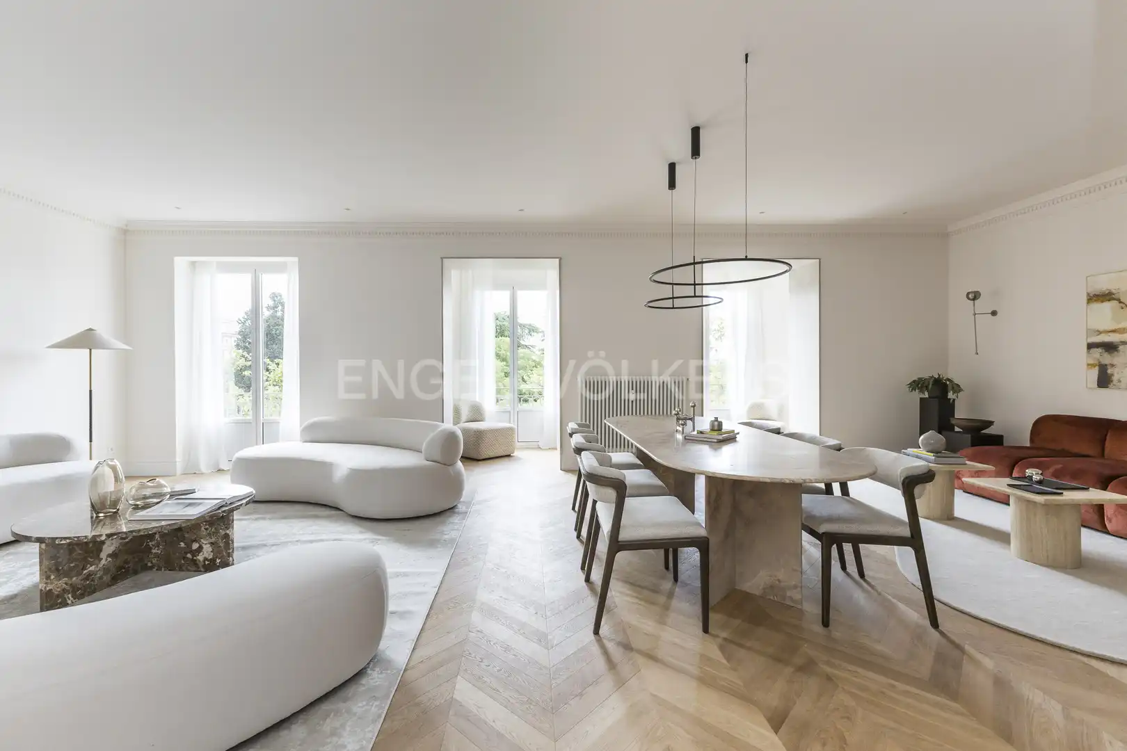 Sala d'estar de Pis en venda en  Madrid Capital amb Aire condicionat, Calefacció i Terrassa