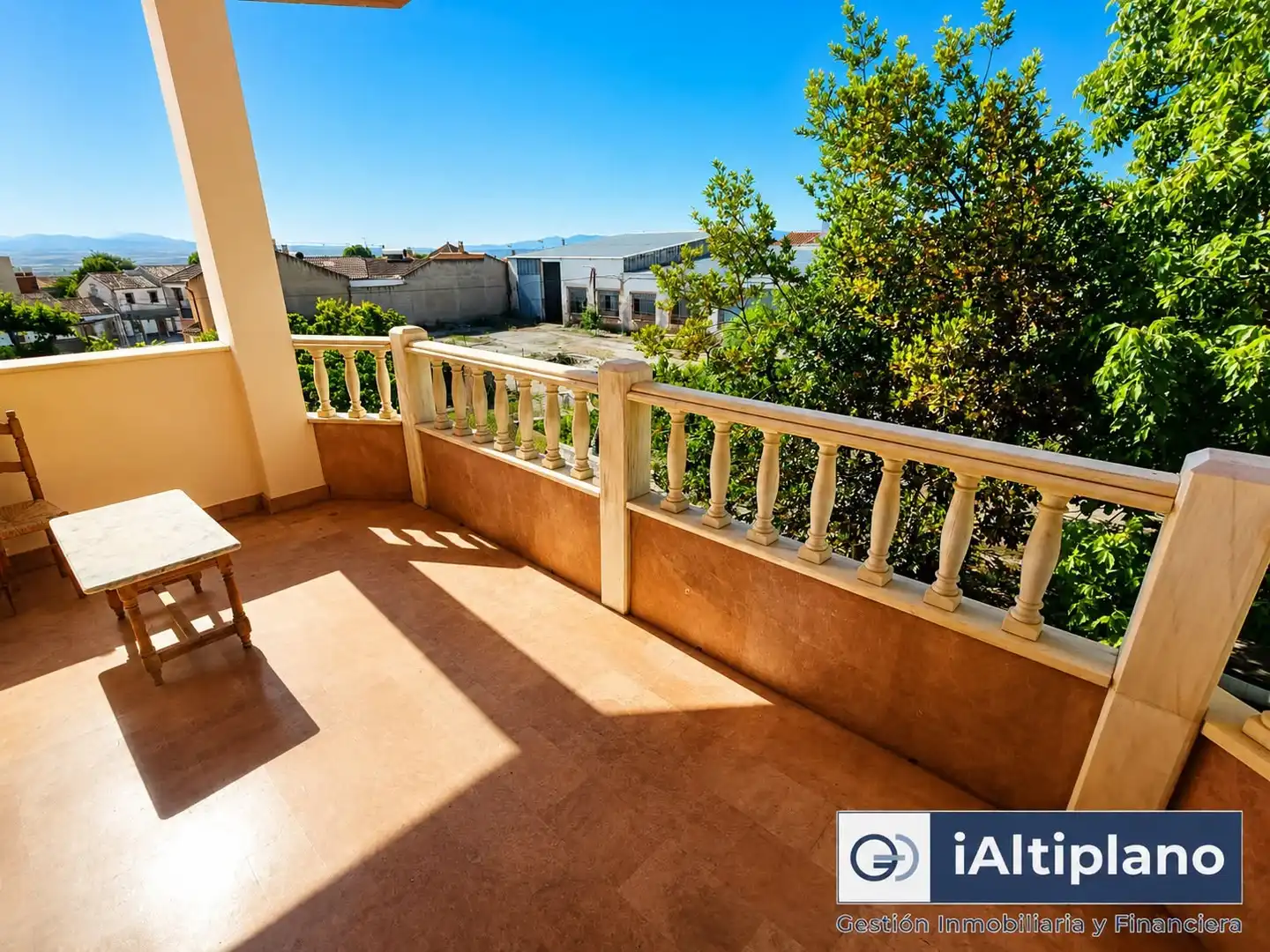 Balcony of Houses for sale in Baza  with Heating, Private garden and Terrace
