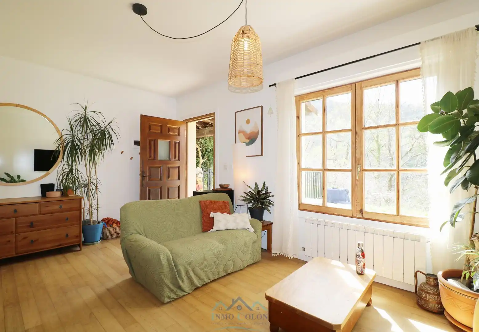 Living room of Houses for sale in Etxalar  with Heating, Terrace and Storage room