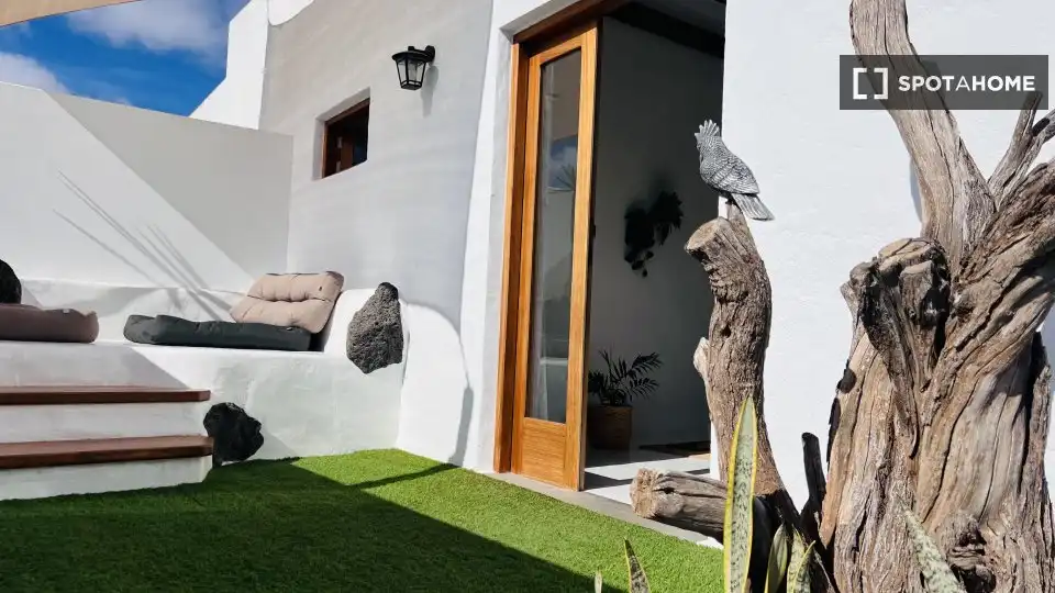 Terrasse von Wohnungen zur untervermieten in Teguise mit Klimaanlage, Terrasse und Möbliert