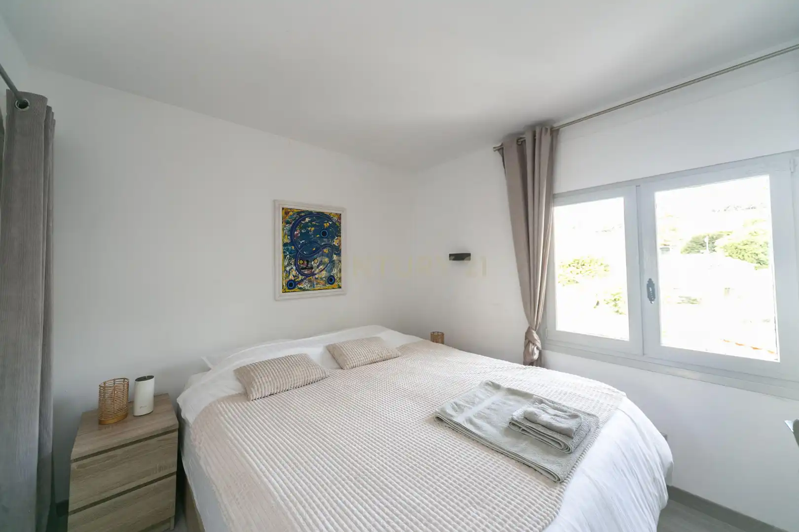 Habitación de Apartamento de alquiler en Benissa con Aire acondicionado, Trastero y Piscina