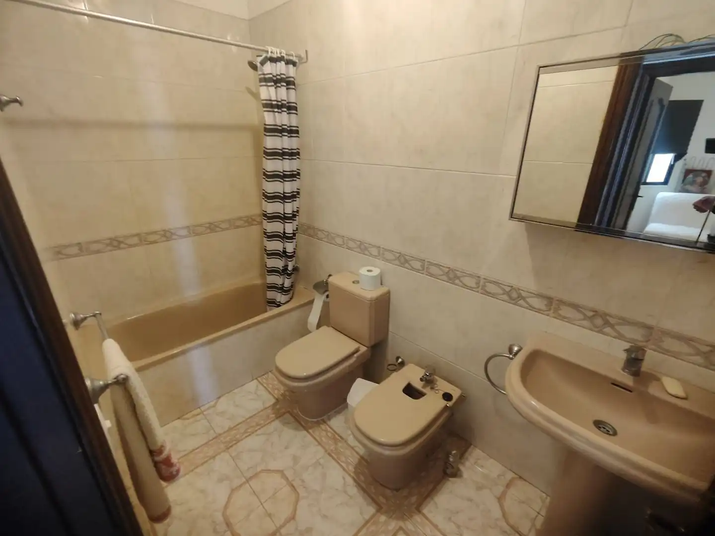 Bathroom of Flat for rent in Guía de Isora  with Air Conditioner, Furnished and Home automation