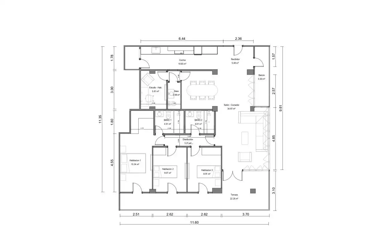 Piso en venta en El Escorial con Aire acondicionado, Calefacción y Terraza