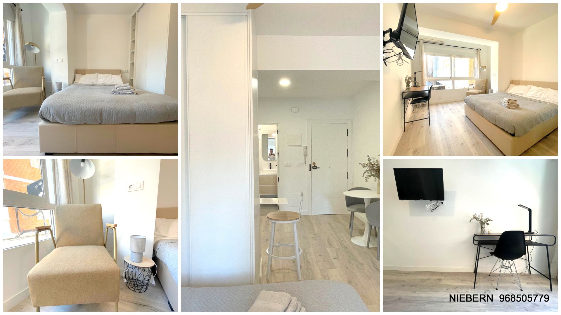 Habitación de Loft de alquiler en Cartagena con Aire acondicionado, Amueblado y Horno