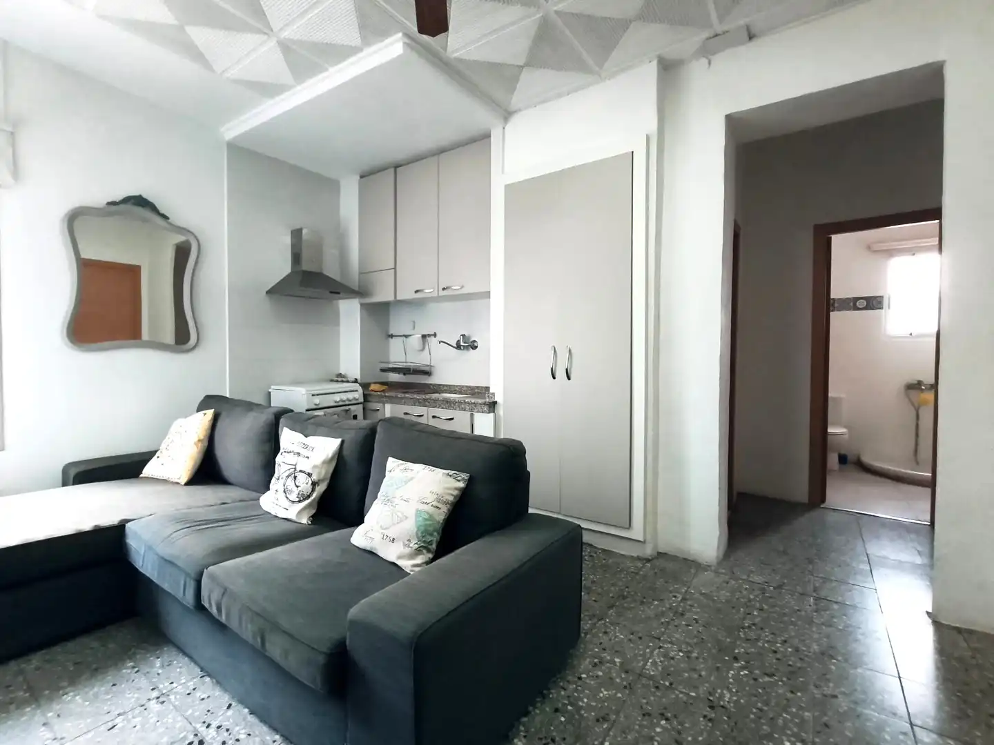 Sala de estar de Casa o chalet en venta en Alcoy / Alcoi con Terraza, Trastero y Alarma