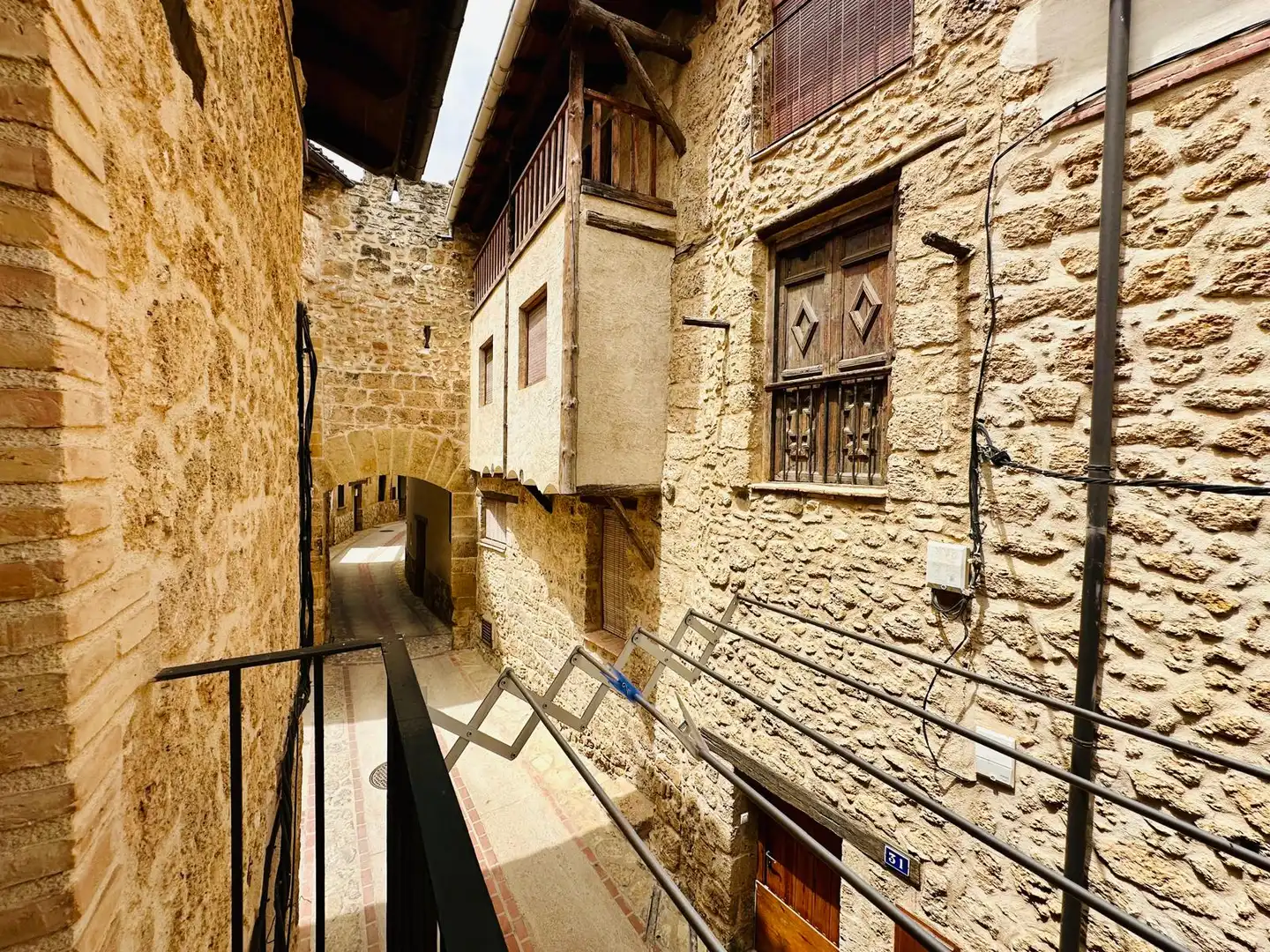 Vista exterior de Casa o chalet en venta en Beceite con Amueblado y Balcón