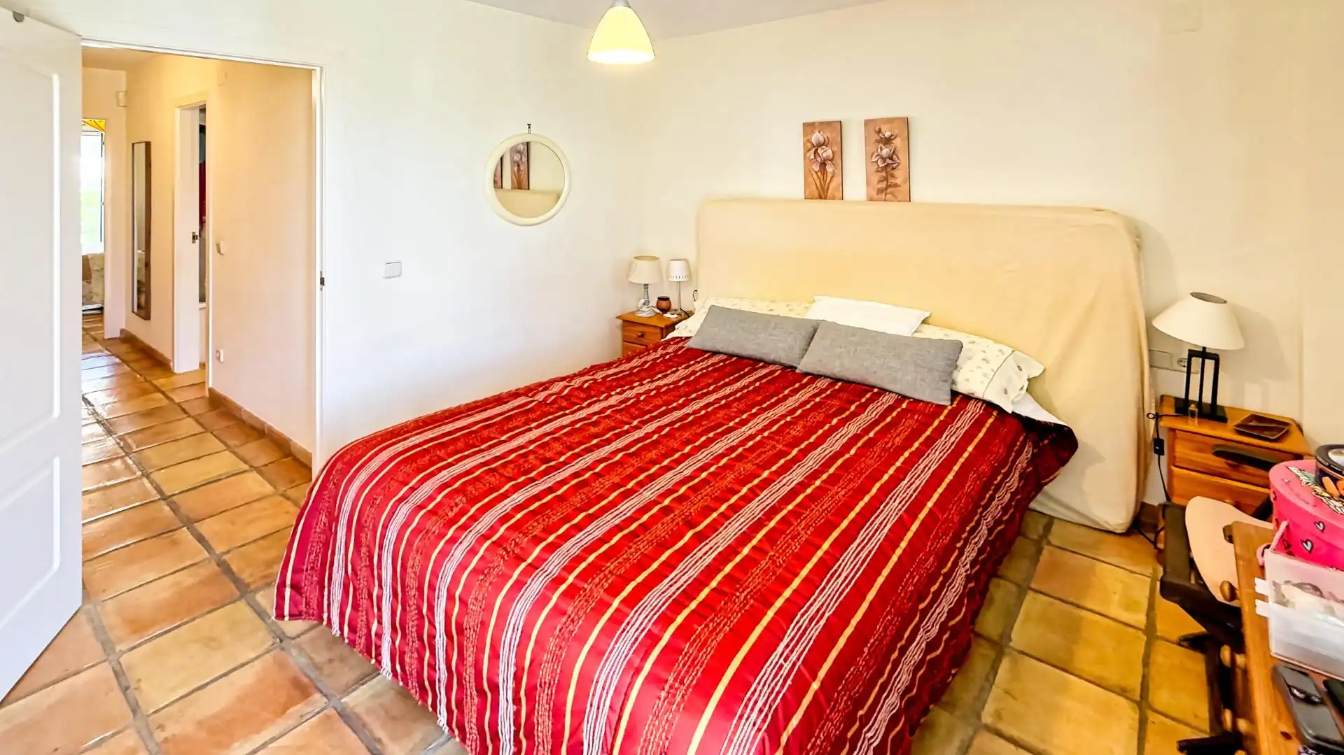Habitación de Casa adosada en venta en Finestrat con Aire acondicionado, Jardín privado y Terraza