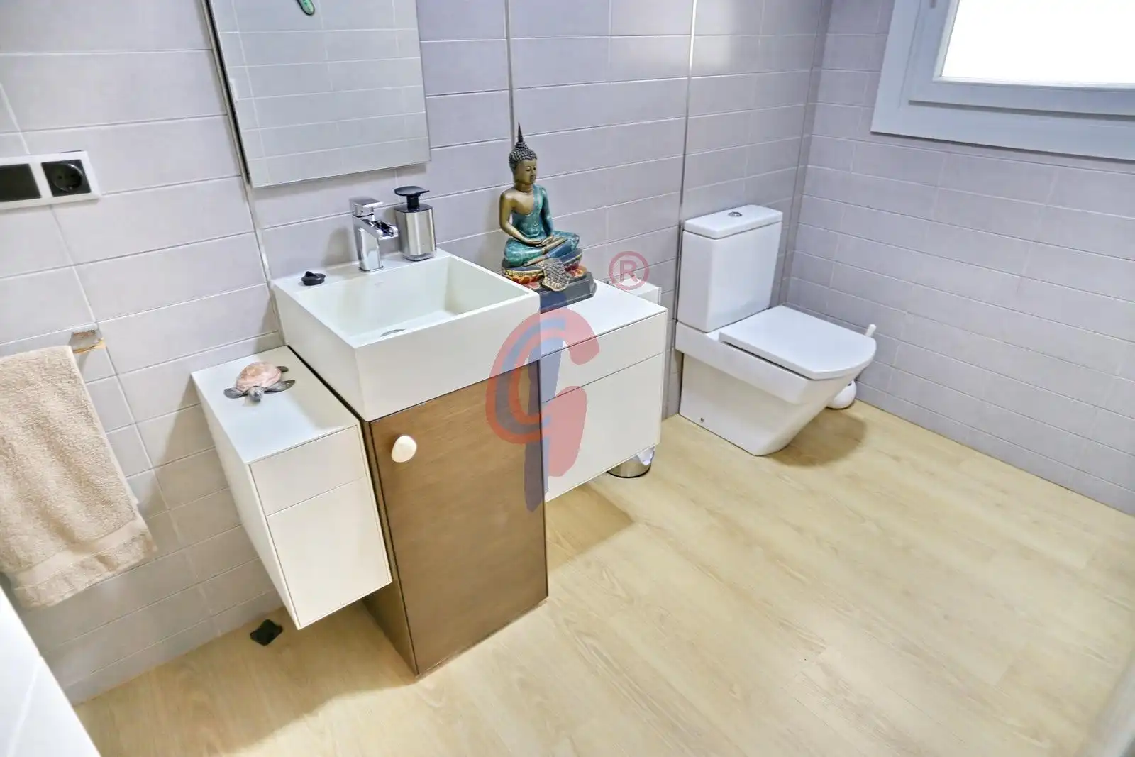 Baño de Casa o chalet en venta en Guardamar del Segura con Aire acondicionado, Jardín privado y Terraza