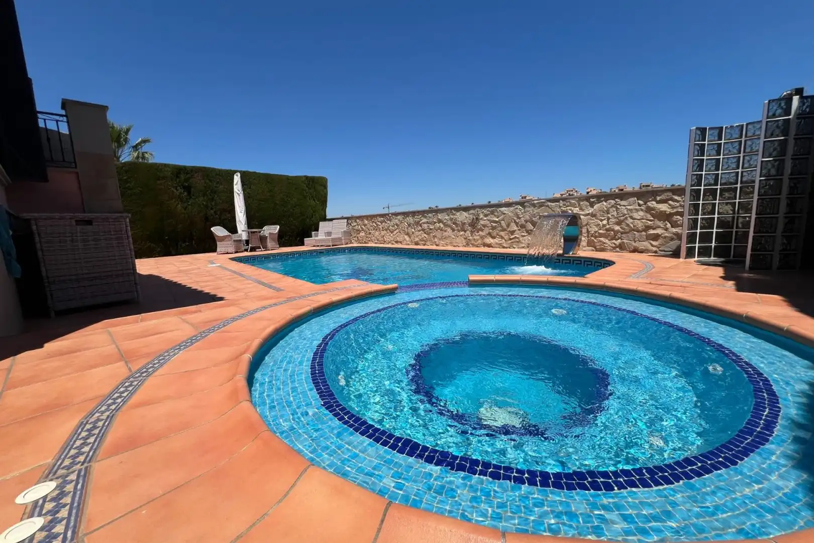Piscina de Casa o chalet en venta en Algorfa con Aire acondicionado, Calefacción y Jardín privado