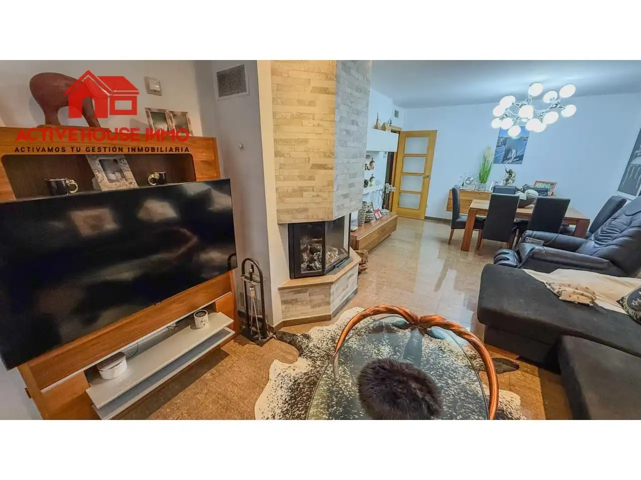 Sala de estar de Casa o chalet en venta en Santa Bàrbara con Aire acondicionado, Calefacción y Terraza