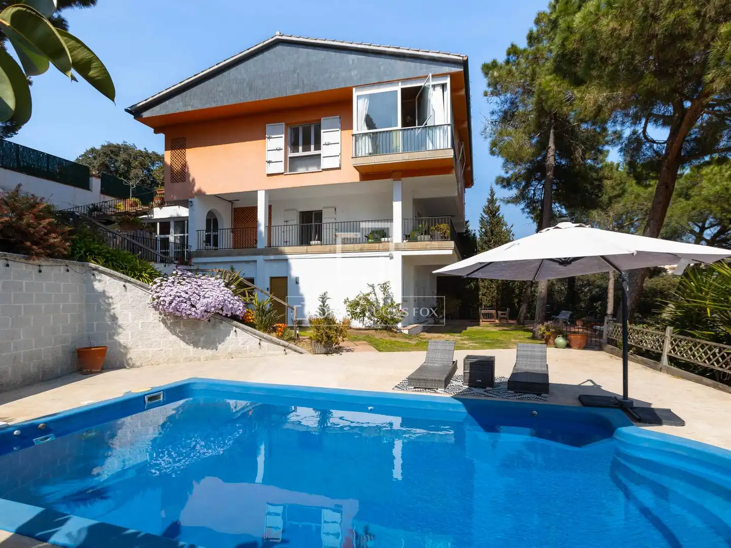 Swimming pool of Houses for sale in Arenys de Mar  with Heating, Private garden and Terrace
