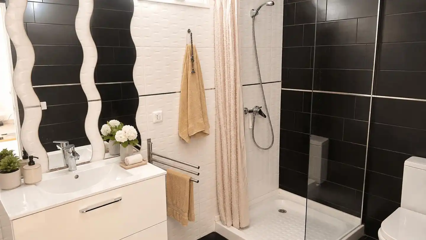 Bathroom of Detached homes for rent in Santa Lucía de Tirajana  with Air Conditioner, Terrace and Furnished