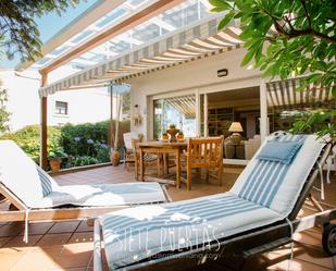 Terrace of Single-family semi-detached for sale in Donostia - San Sebastián   with Heating, Private garden and Parquet flooring