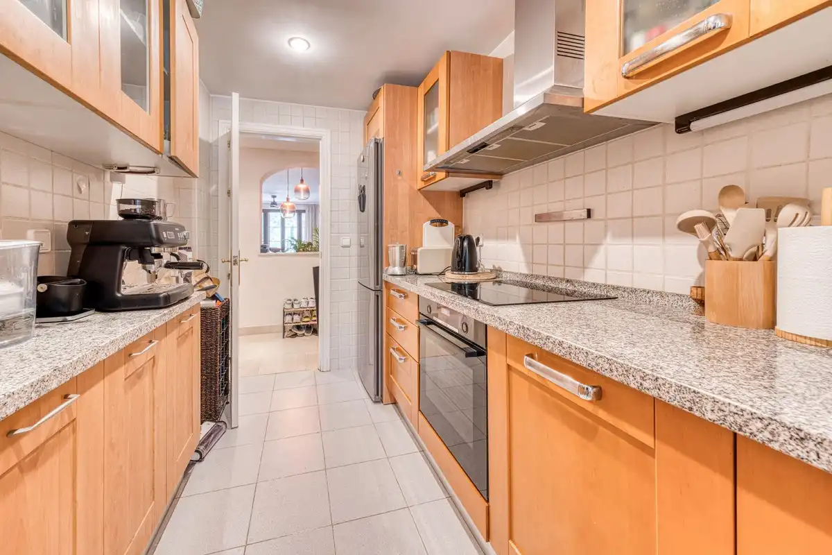 Kitchen of Apartments for rent in Benahavís  with Air Conditioner, Terrace and Community pool