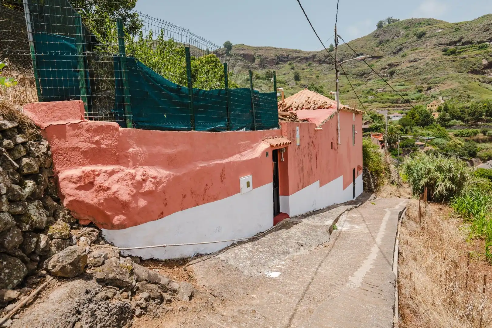 Vista exterior de Casa o chalet en venta en Teror con Jardín privado y Terraza