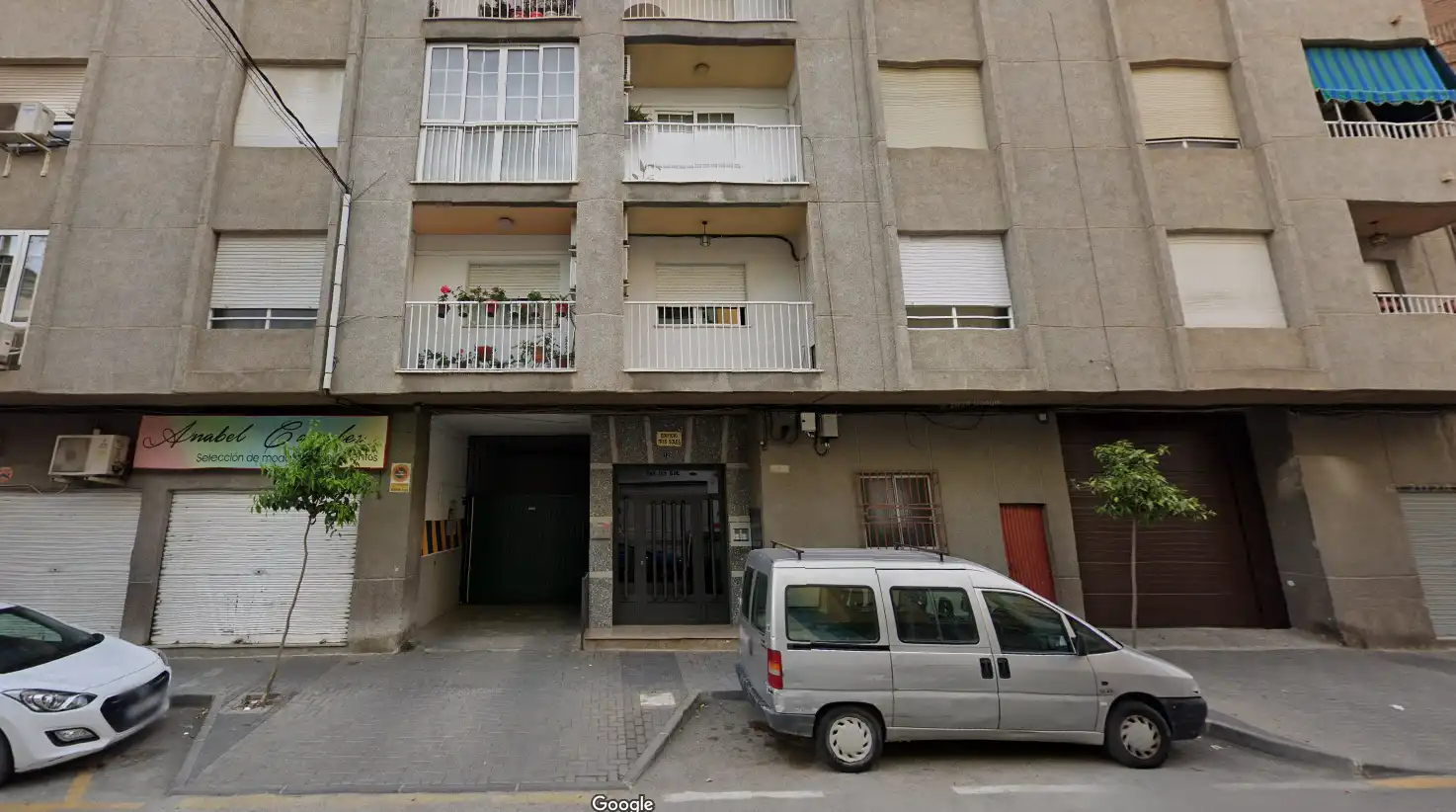 Vista exterior de Garaje en venta en Abarán