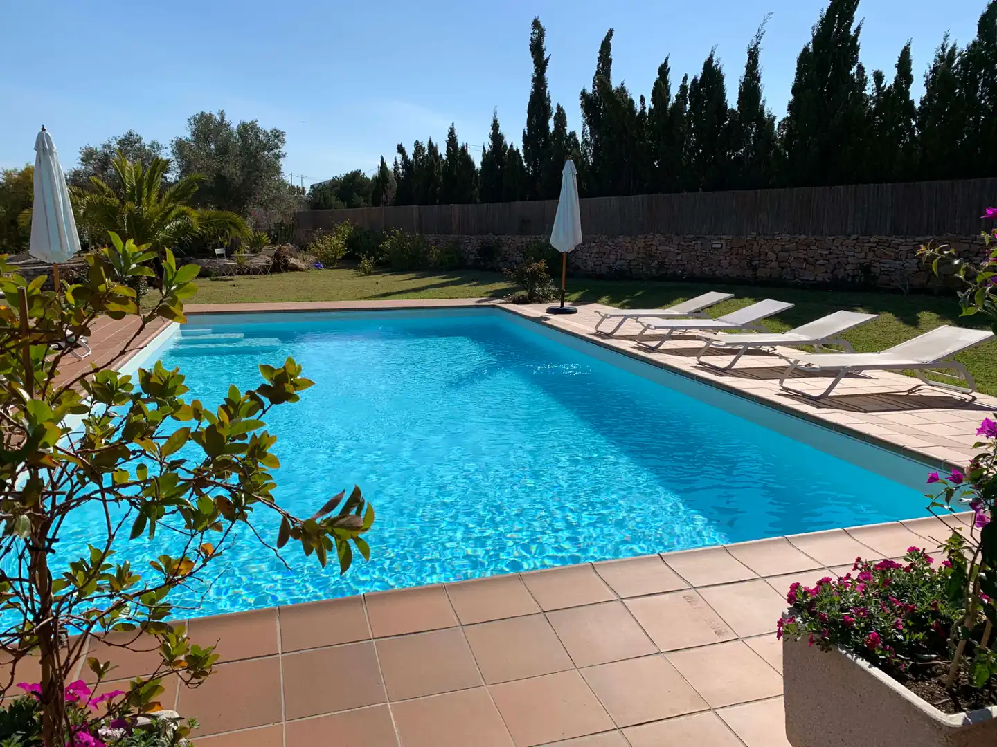 Piscina de Casa o xalet en venda en Formentera amb Aire condicionat, Calefacció i Jardí privat