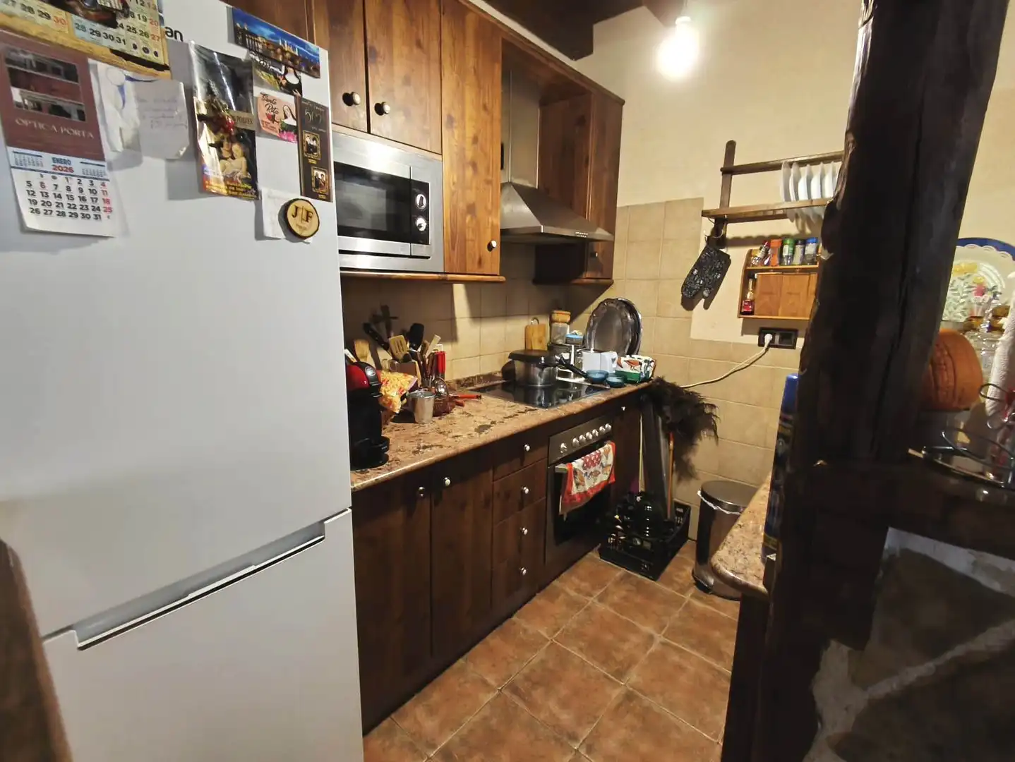 Cocina de Finca rústica en venta en Vélez-Blanco con Aire acondicionado, Calefacción y Jardín privado