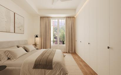 Schlafzimmer von Wohnung zum verkauf in  Barcelona Capital mit Klimaanlage und Balkon