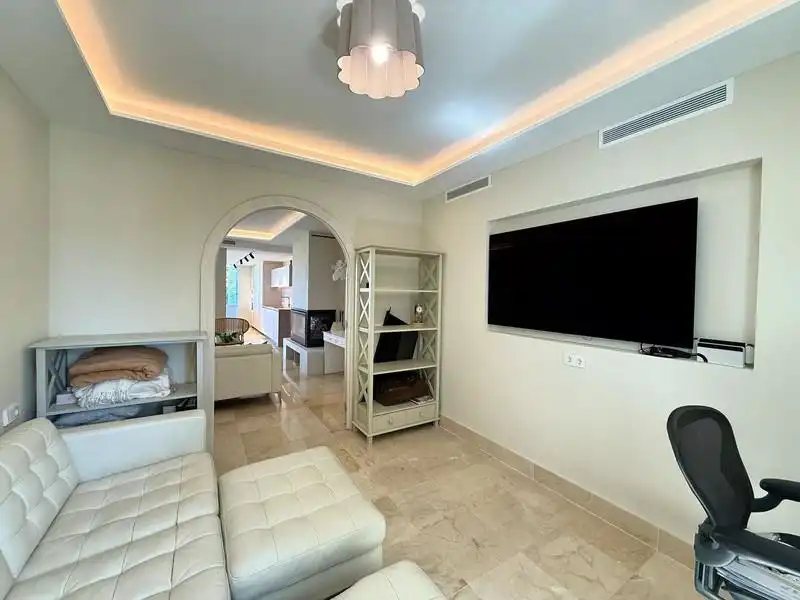 Living room of Ground floor for rent in Marbella  with Air Conditioner, Heating and Terrace