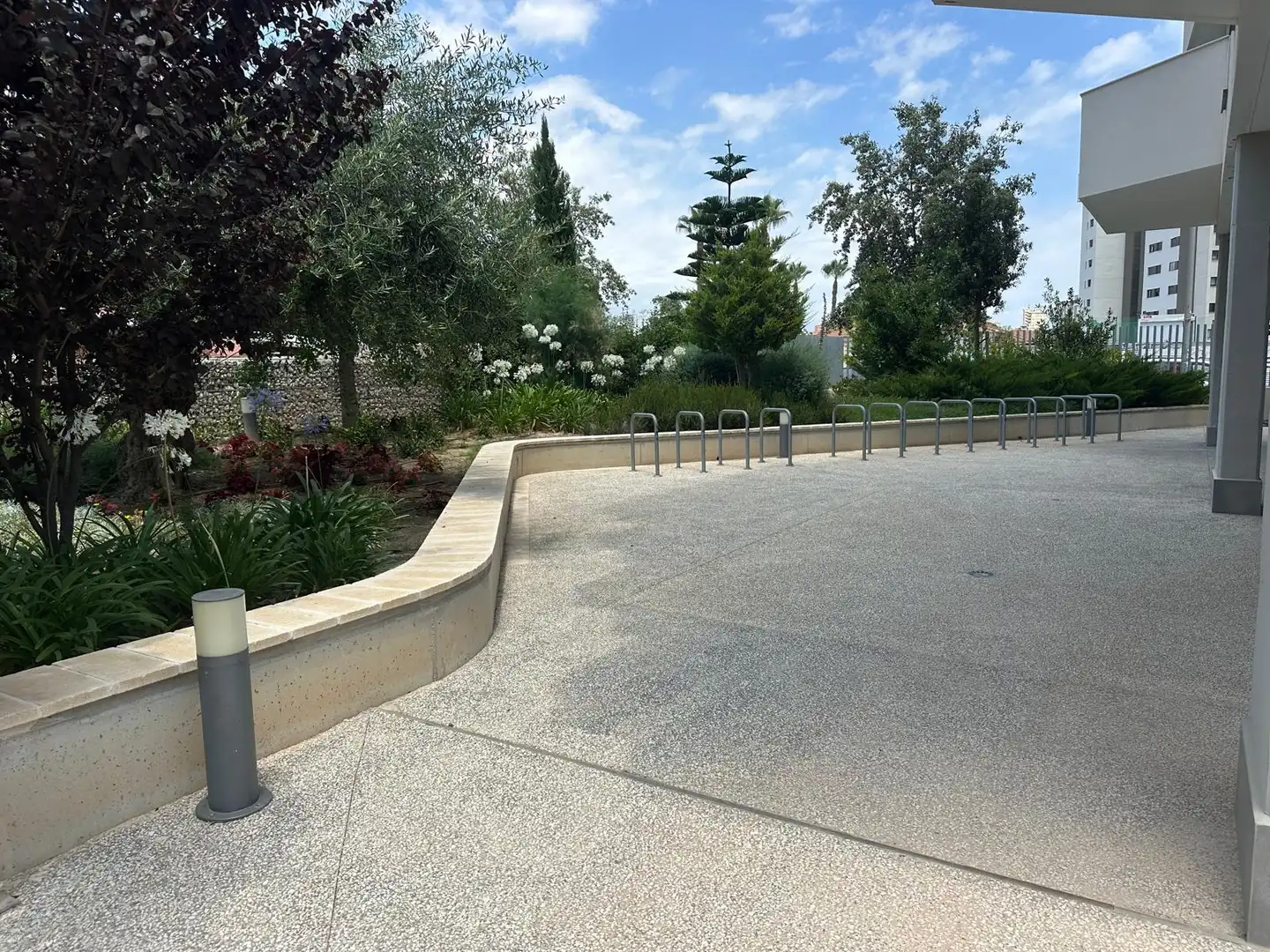 Terraza de Apartamento de alquiler en Alicante / Alacant con Aire acondicionado, Amueblado y Horno