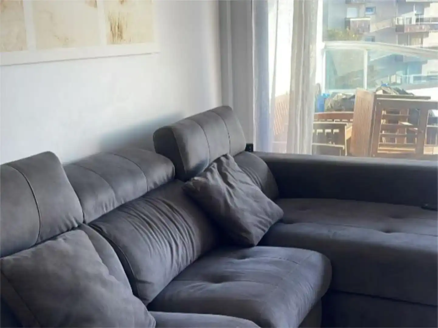 Living room of Flat for rent in Salou  with Air Conditioner, Storage room and Swimming Pool